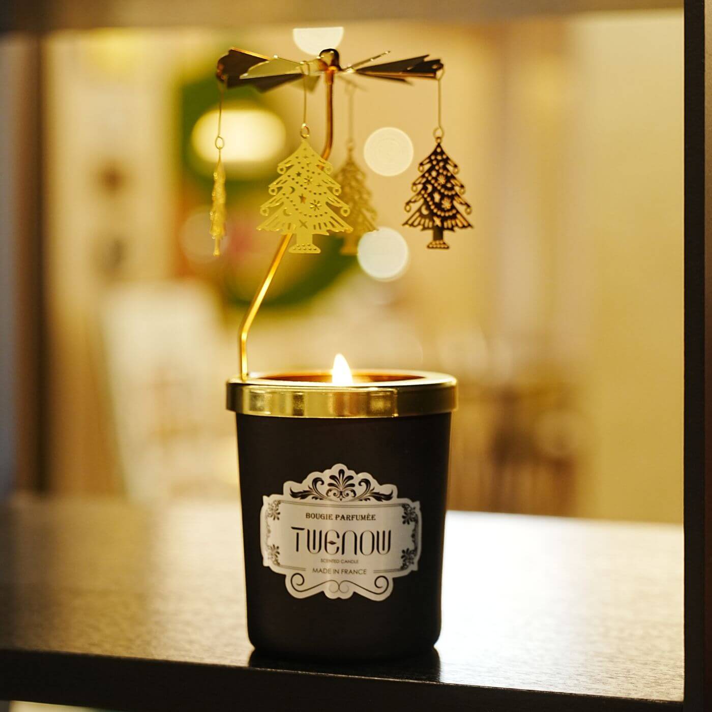 Carrousel pour bougie accessoire