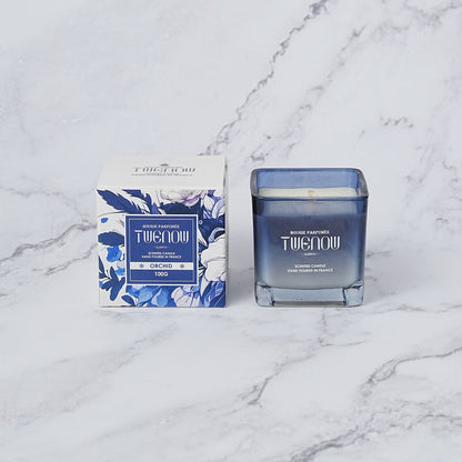 Bougie parfumée carrée