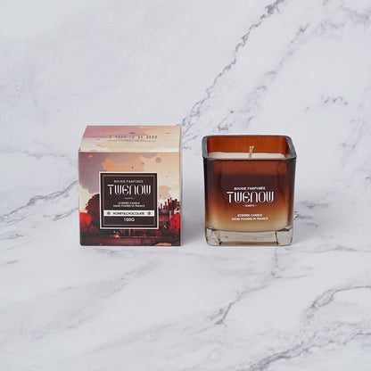 Bougie parfumée carrée