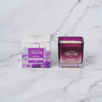 Bougie parfumée carrée
