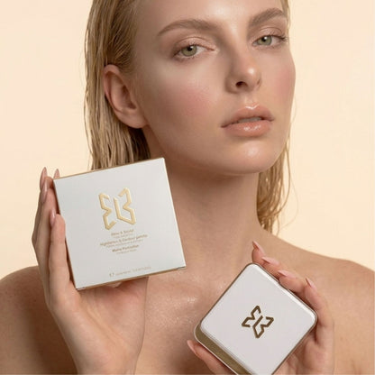Glow & Sculpt – Palette Highlighter & Contour - L'ESPRIT BELLE COSMETICS