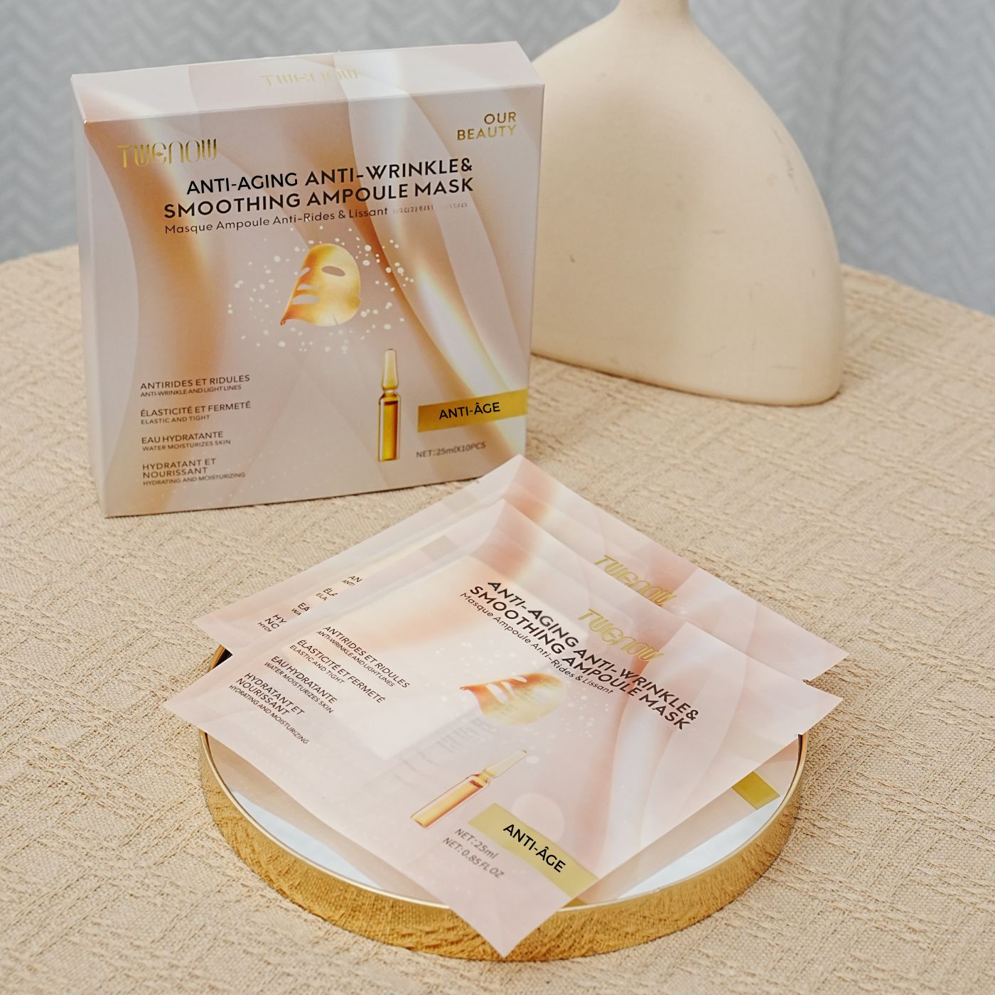 Masque Ampoule Anti-Rides & Lissant - L'ESPRIT BELLE COSMETICS